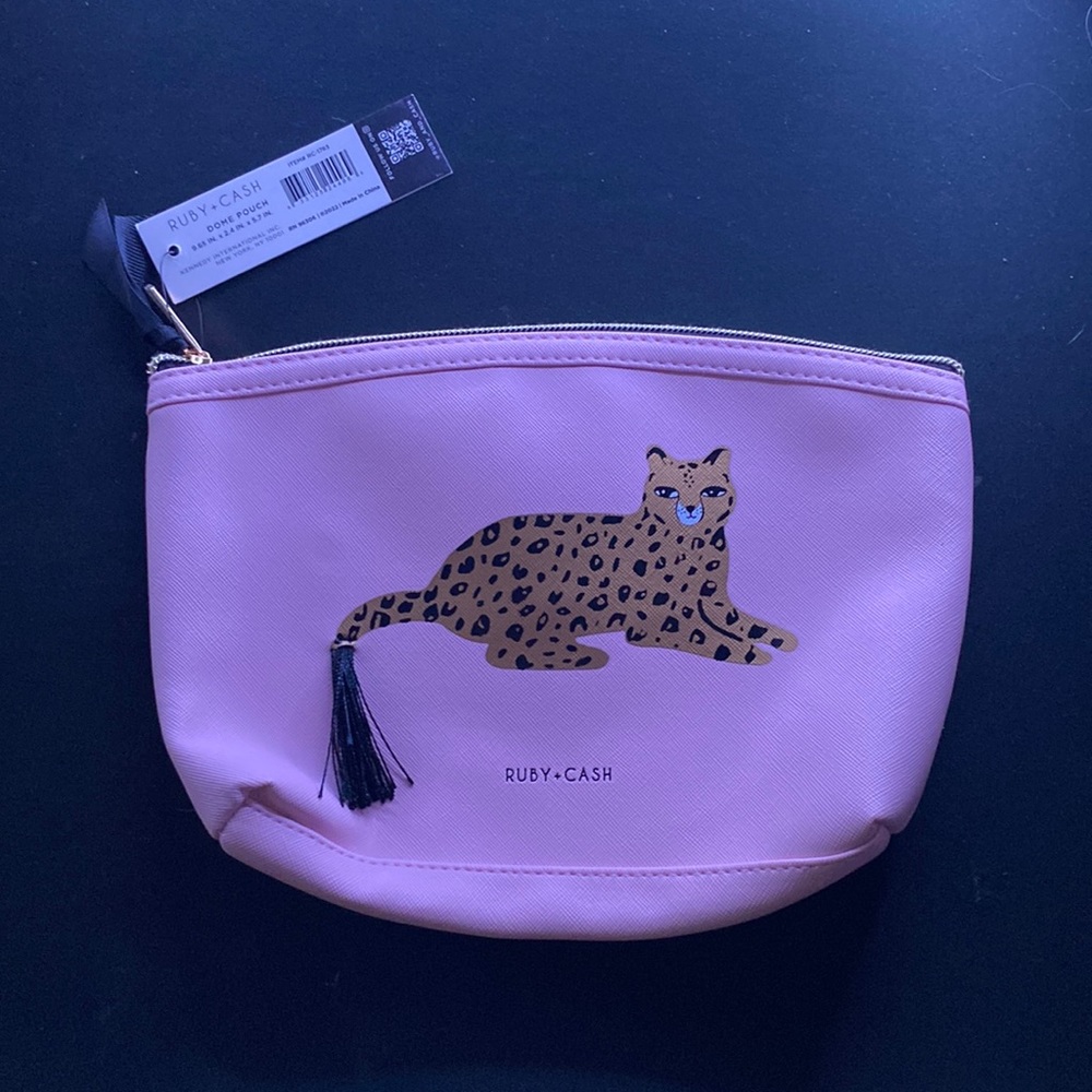 Brand new ruby and cash makeup bag